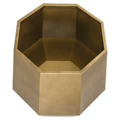 Planter Axis bronze gold medium - Richmond Interiors