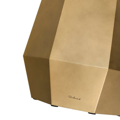 Planter Axis bronze gold medium - Richmond Interiors