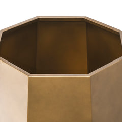 Planter Axis bronze gold medium - Richmond Interiors