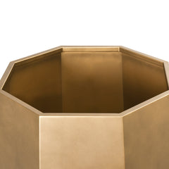 Planter Axis bronze gold large - Richmond Interiors