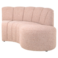 Dining bench Landmark customized open end right round - Richmond Interiors