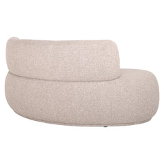 Dining bench Sorrobon cayenne ecru open end left round - Richmond Interiors