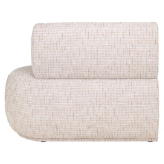 Dining bench Sorrobon trendy cream open end right straight - Richmond Interiors