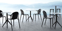 Brooklyn chair with armrests - VONDOM