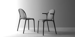 Brooklyn chair with armrests - VONDOM