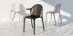 Brooklyn chair with armrests - VONDOM
