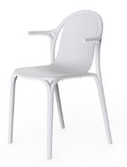 Brooklyn chair with armrests - VONDOM