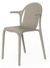 Brooklyn chair with armrests - VONDOM