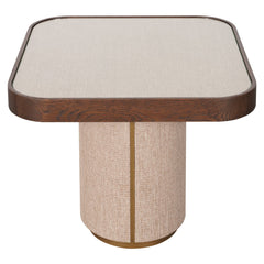 End table Willox beige  including glass - Richmond Interiors