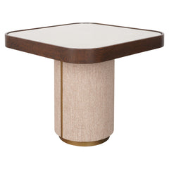 End table Willox beige  including glass - Richmond Interiors