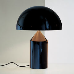 Atollo 70 Metal tafellamp zwart - Oluce