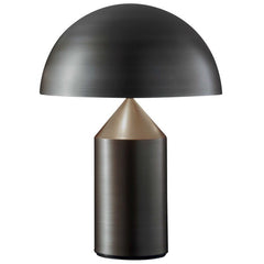 Atollo 50 Metal table lamp black - Oluce