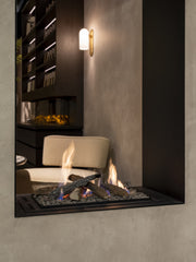 Bio-Ethanol Thermobox Doorkijk Vertical Automatic - Neverdark