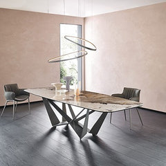 Skorpio Ceramic dining table 200x120 - Cattelan Italia