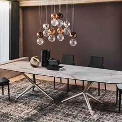 Atlantis Keramiek eettafel 300x120 - Cattelan Italia