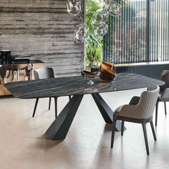 Eliot Ceramic dining table 300x120 - Cattelan Italia