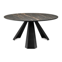 Eliot Ceramic dining table round ø158 - Cattelan Italia