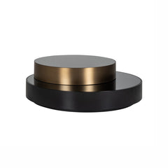 Coffee table Alexander Jones black/gold (Slice) - Richmond Interiors
