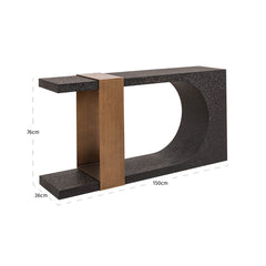 Console Alexander Jones black/gold (Bazel) - Richmond Interiors