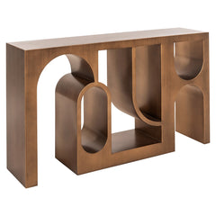 Console Alexander Jones brushed gold (Lugano) - Richmond Interiors