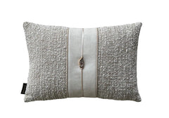 Mika stone sierkussen 45x30 - Brons Sierkussens