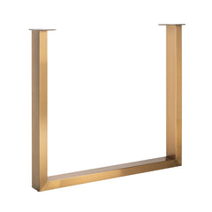 Eettafelpoten set U-poot brushed gold (Brushed Gold) - Richmond Interiors