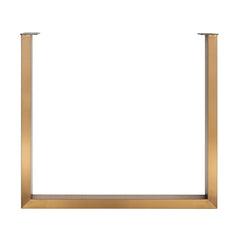 Eettafelpoten set U-poot brushed gold (Brushed Gold) - Richmond Interiors