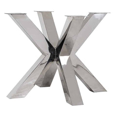 Tischbeine cross Bodhi Silver - Richmond Interiors