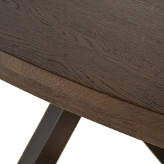 Dining table Watson Dark brown/black 235 - Richmond Interiors
