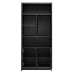 Display cabinet Oakura 2-doors (Black) - Richmond Interiors