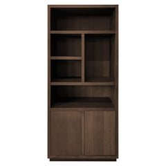 Display cabinet Oakura 2-doors (Brown) - Richmond Interiors