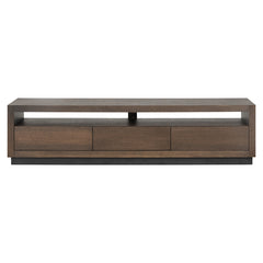 Fernsehkommode Oakura 3 Schubladen (Brown) - Richmond Interiors