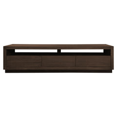 Fernsehkommode Oakura 3 Schubladen (Brown) - Richmond Interiors