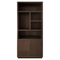 Boekenkast Oakura 2-deuren (Brown) - Richmond Interiors