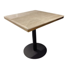 Bistrotafel Brazza beige 70x70 - Richmond Interiors