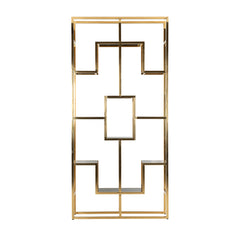 Display cabinet Magnus (Gold) - Richmond Interiors