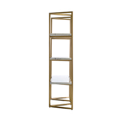 Wandkast Lagrand gold met 3 planken (Gold) - Richmond Interiors