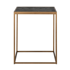 Ecktisch Blackbone brass 50x50 (Black rustic) - Richmond Interiors