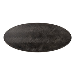 Esstisch Blackbone brass Oval 230 (Black rustic) - Richmond Interiors