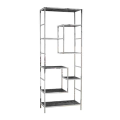 Display cabinet Blackbone silver (Black rustic) - Richmond Interiors