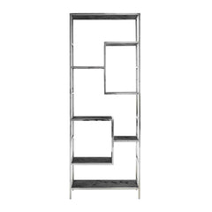 Display cabinet Blackbone silver (Black rustic) - Richmond Interiors