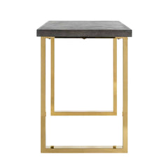 Stehtisch Blackbone gold 160 (Black rustic) - Richmond Interiors