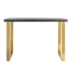 Stehtisch Blackbone gold 160 (Black rustic) - Richmond Interiors