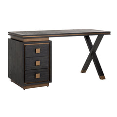 Bureau Hunter black rustic  - Richmond Interiors