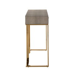 Console Marie-Lou 2-drawers (Gold) - Richmond Interiors