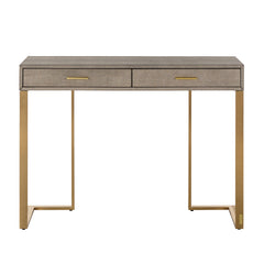 Console Marie-Lou 2-drawers (Gold) - Richmond Interiors