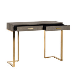 Console Marie-Lou 2-drawers (Gold) - Richmond Interiors