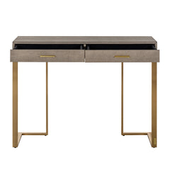 Console Marie-Lou 2-drawers (Gold) - Richmond Interiors