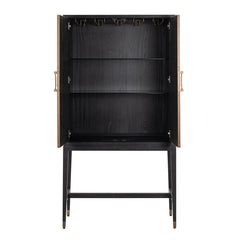 Barschrank Bloomville 2-Türen (Gold) - Richmond Interiors