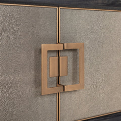 TV-meubel Bloomville brass shagreen  - Richmond Interiors